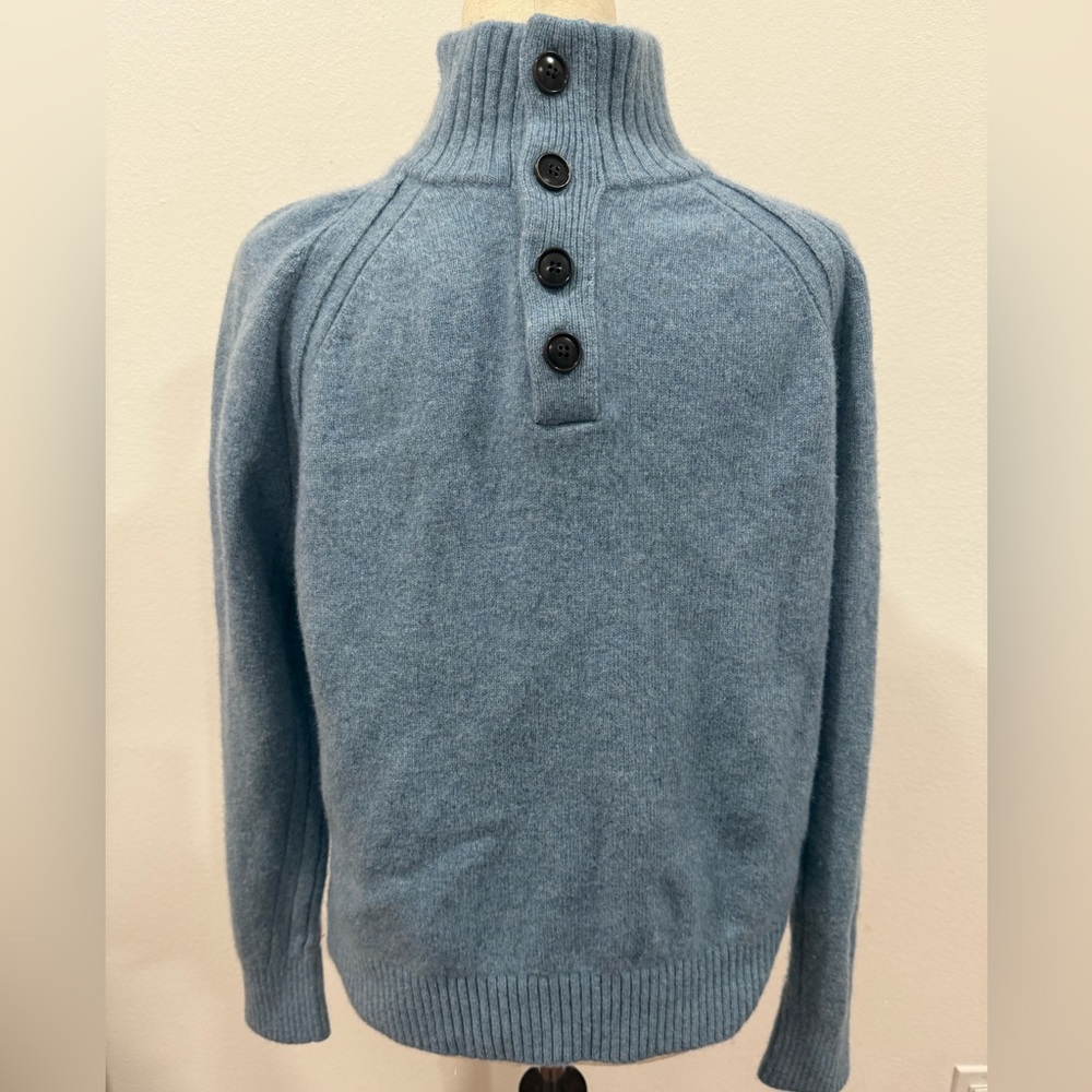 Banana Republic Blue Turtleneck Sweater